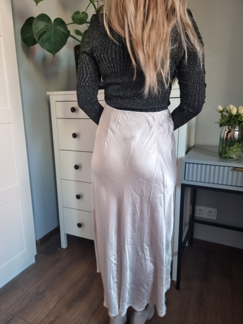 Maxi skirt, "satin", viscose, size M Maxi skirt, "satin", viscose, size M