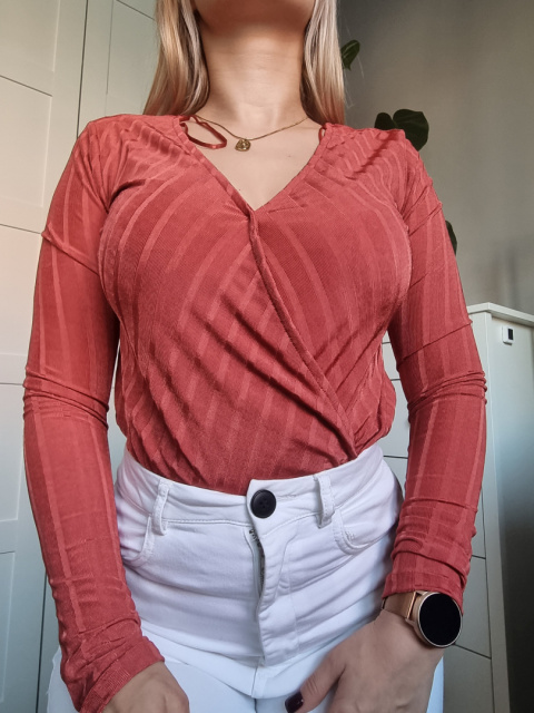 Zavinovací halenka GINA TRICOT r. XS Zavinovací halenka GINA TRICOT r. XS