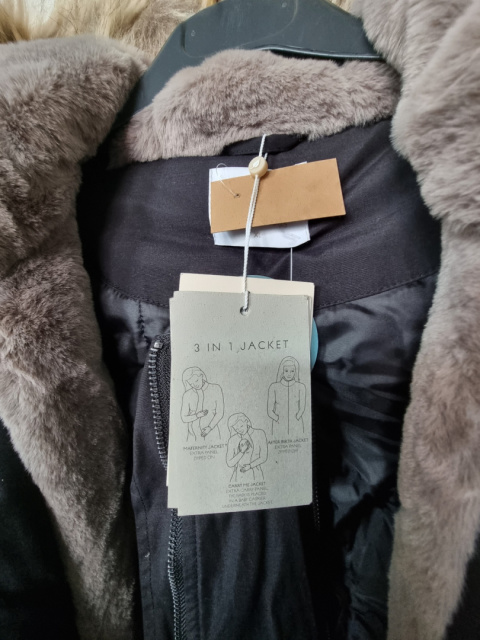 MAMA:LICIOUS kurtka wielofunkcyjna, ciąża, nosidełko dla dziecka r. XL MAMA:LICIOUS kurtka wielofunkcyjna, ciąża, nosidełko dla dziecka r. XL