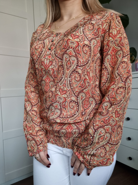 Barevná halenka, viskóza, CHILLNORWAY, velikost XS Barevná halenka, viskóza, CHILLNORWAY, velikost XS