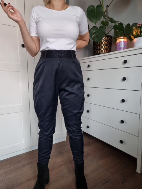 Black breeches, cotton, GRAUMANN, size S Black breeches, cotton, GRAUMANN, size S