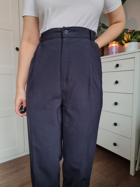 Spodnie z wełną, BRANDTEX, r. 42 Spodnie z wełną, BRANDTEX, r. 42