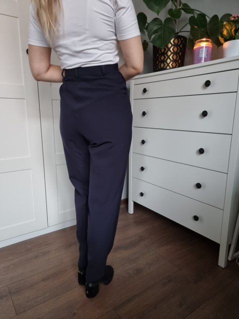 Spodnie z wełną, BRANDTEX, r. 42 Spodnie z wełną, BRANDTEX, r. 42