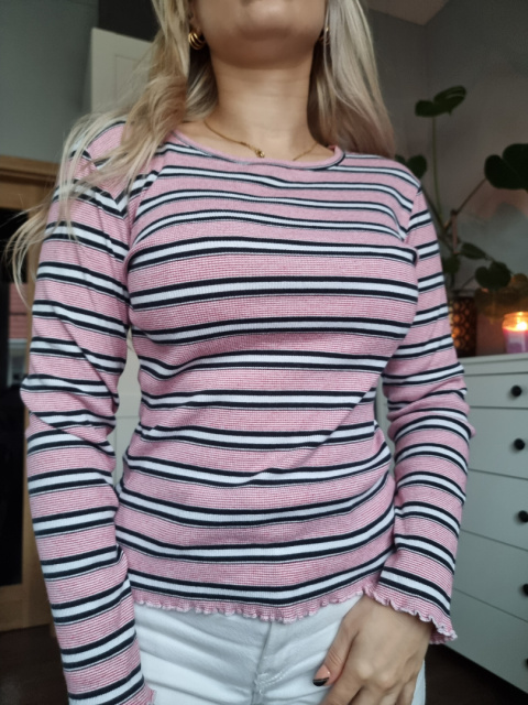 Pruhovaná Halenka, Bavlna, CUBUS, Velikost 13-14 let Pruhovaná Halenka, Bavlna, CUBUS, Velikost 13-14 let