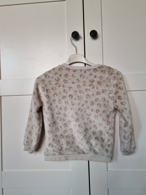 Pluszowa bluza H&M, 4-6l 110-116 Pluszowa bluza H&M, 4-6l 110-116