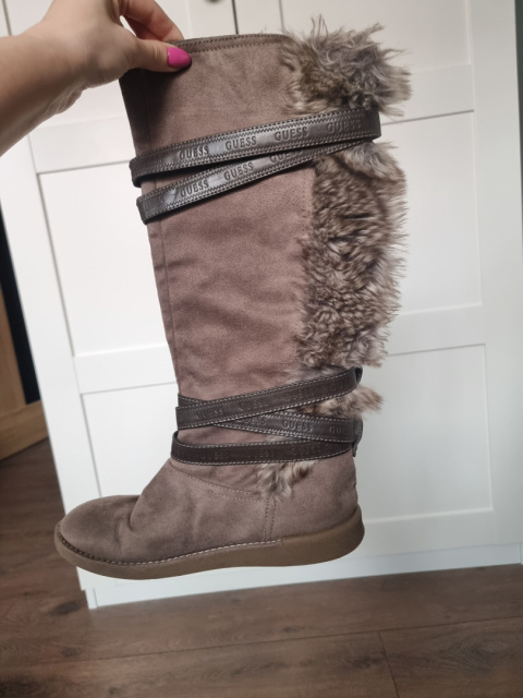 Fur-lined boots Guess, size 38 Fur-lined boots Guess, size 38