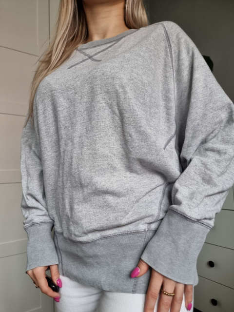 Šedá mikina Malene Birger, r. L Šedá mikina Malene Birger, r. L
