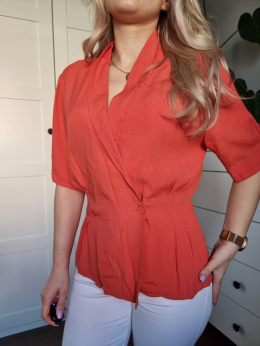 Wrap blouse with buttons size S