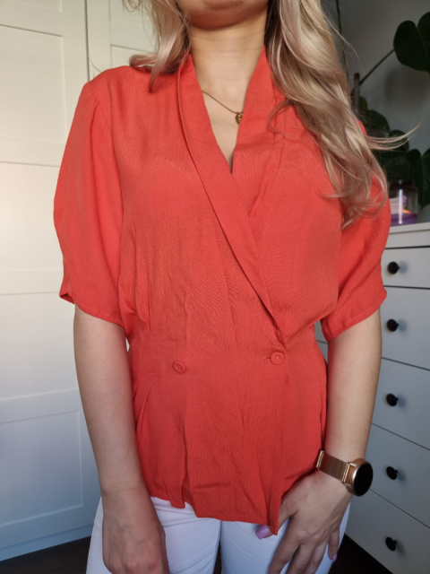 Wrap blouse with buttons size S Wrap blouse with buttons size S