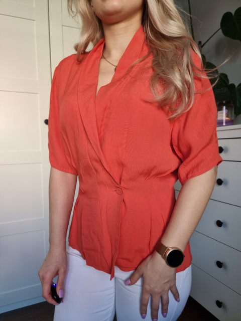Wrap blouse with buttons size S Wrap blouse with buttons size S