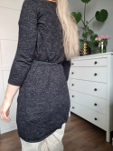 Melanżowy lekki sweter COS z wełny i lnu, r. XS