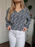 Bluzka we wzory z wiskozy, r. L
