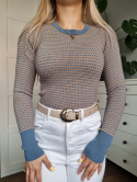 Sweterek w stylu vintage, Zara, r. XS